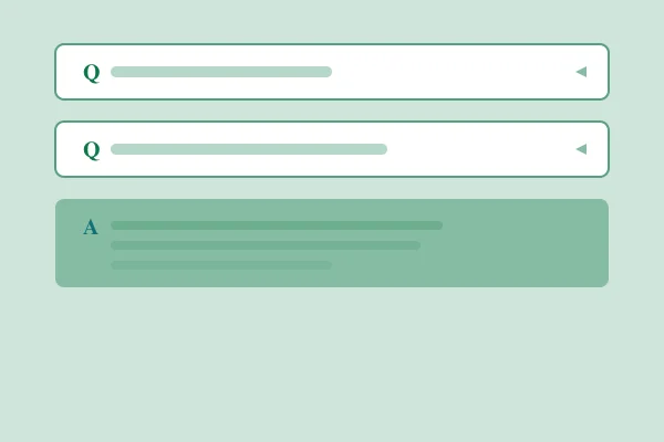 야코레드 자주 묻는 질문 아이콘